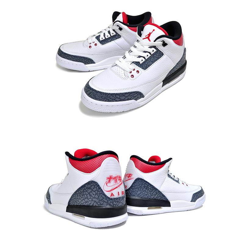 Jordan NIKE AIR JORDAN 3 RETRO SE-T (GS) CO.JP white/fire red