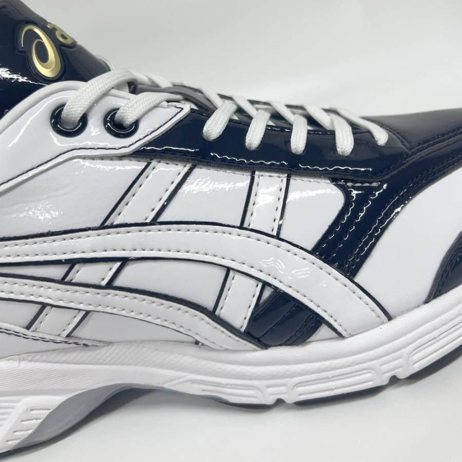 ASICS（アシックス） 【サイズ交換送料無料】ホワイト×ネイビー 野球
