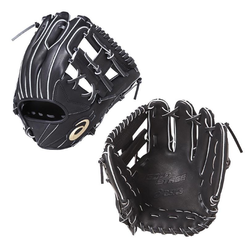 ASICS（アシックス） 野球 軟式グラブ/グローブ 内野手用 ゴールド