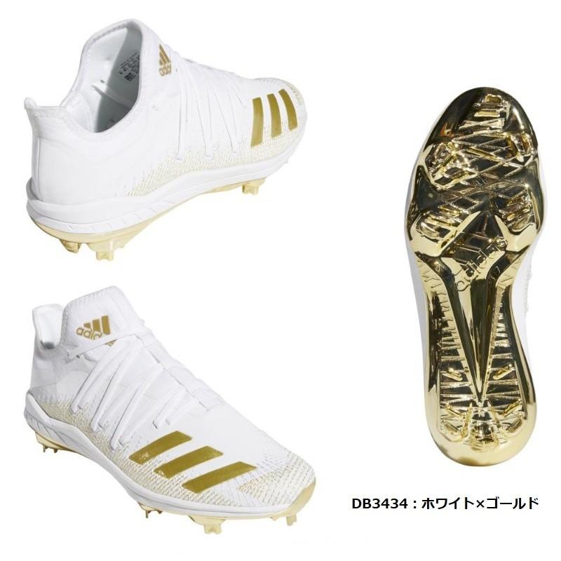 adidas（アディダス） 野球 埋込金具スパイク 金属歯 樹脂底