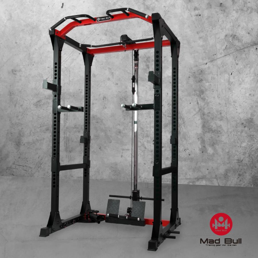 Mad Bull（マッドブル） パワーラック ホームジム マシン 筋トレ 懸垂