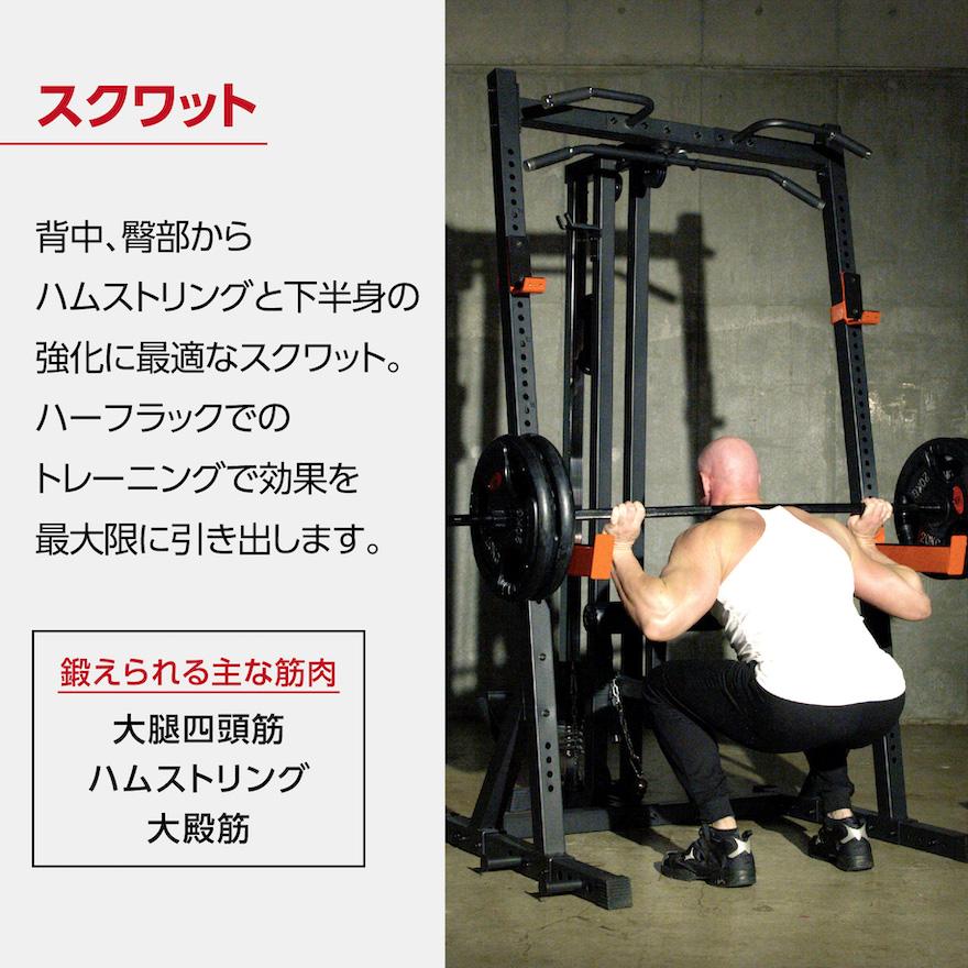 Mad Bull（マッドブル） ハーフラック 懸垂 チンニング 筋トレ 器具