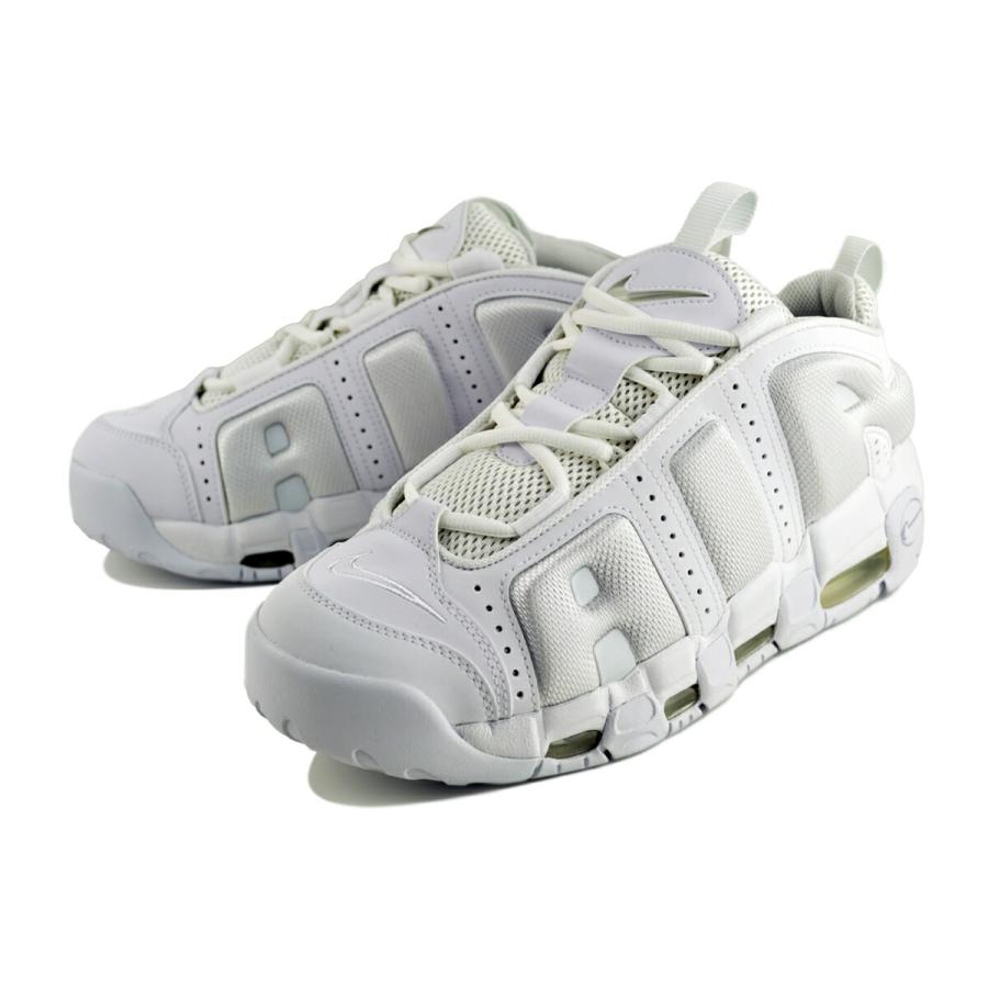 NIKE（ナイキ） エアモアアップテンポ ロー ホワイト NIKE AIR MORE