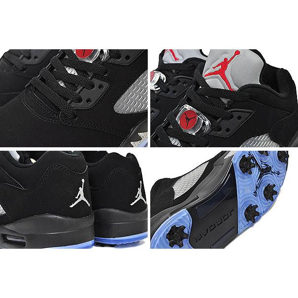 エア ジョーダン 5 ナイキ ロー ゴルフ NIKE JORDAN LOW GOLF BLACK