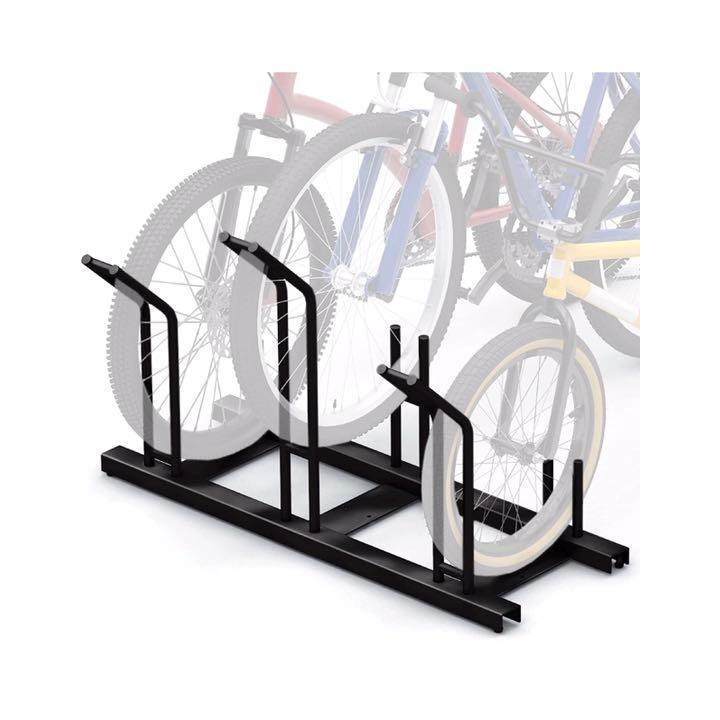 自転車スタンド 横風に強い 頑丈 自転車置き場 (3台用) : 小路SHOP