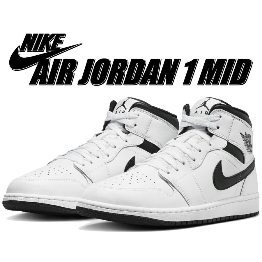 NIKE（ナイキ） エアジョーダン 1 ミッド NIKE AIR JORDAN 1 MID white
