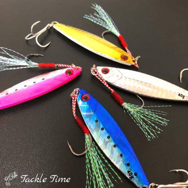 ルアー メタルジグ セット 30g 40g 4本 ショア ジギング 青物 ヒラメ