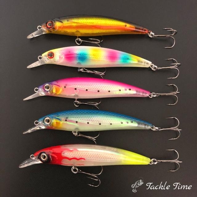 シーバス ルアー セット フローティングミノー 7cm 10cm 夜光 グロー