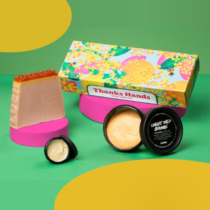 LUSH（ラッシュ） サンクスハンズ ハンドケア ギフト プレゼント 石鹸