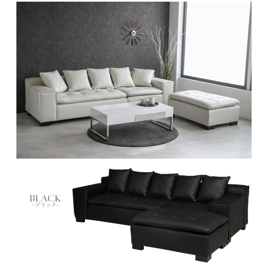 ソファ ソファー レザー 本革 3人掛け 4人掛け カウチソファ L字