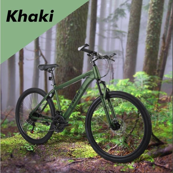 マウンテンバイク 26インチ シマノ製 21段変速 ライト スタンド付 MTB