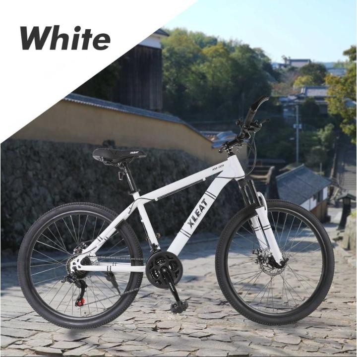 マウンテンバイク 26インチ シマノ製 21段変速 ライト スタンド付 MTB