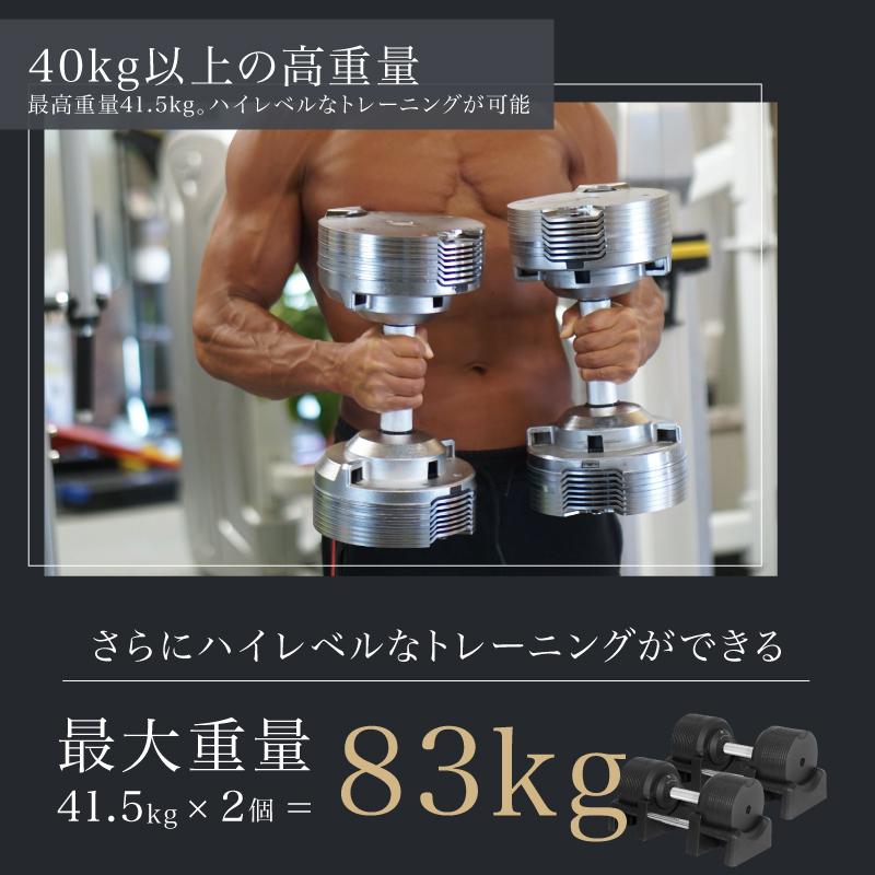 レビュー投稿で2年保証） プロバーベル 41.5kg 1.5kg刻み 2個セット