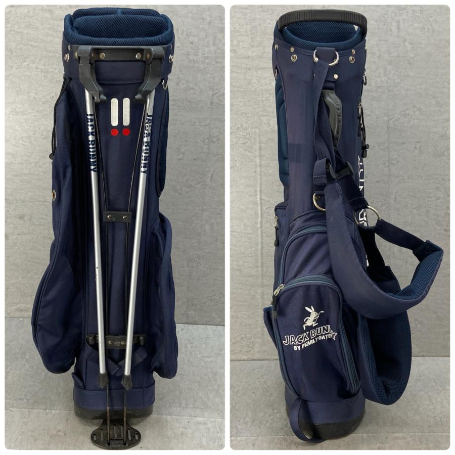 ジャックバニー ゴルフ キャディバッグ スタンド式 約10型 JACK BUNNY