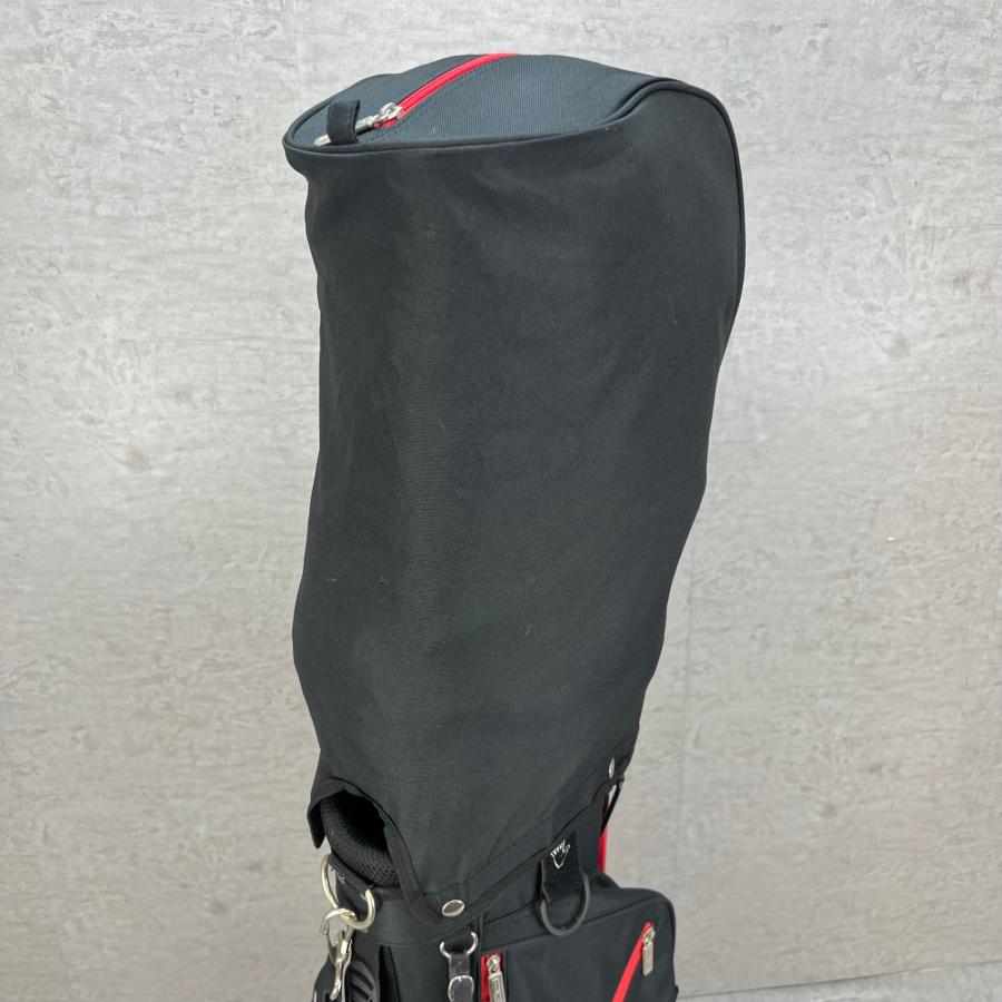 パフォーマンスギア ゴルフ スタンド式キャディバッグ 約8型 ブラック