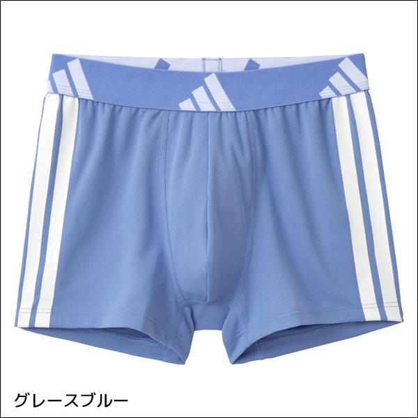 adidas（アディダス） 同色3枚セット 前とじ ボクサーパンツ メンズ
