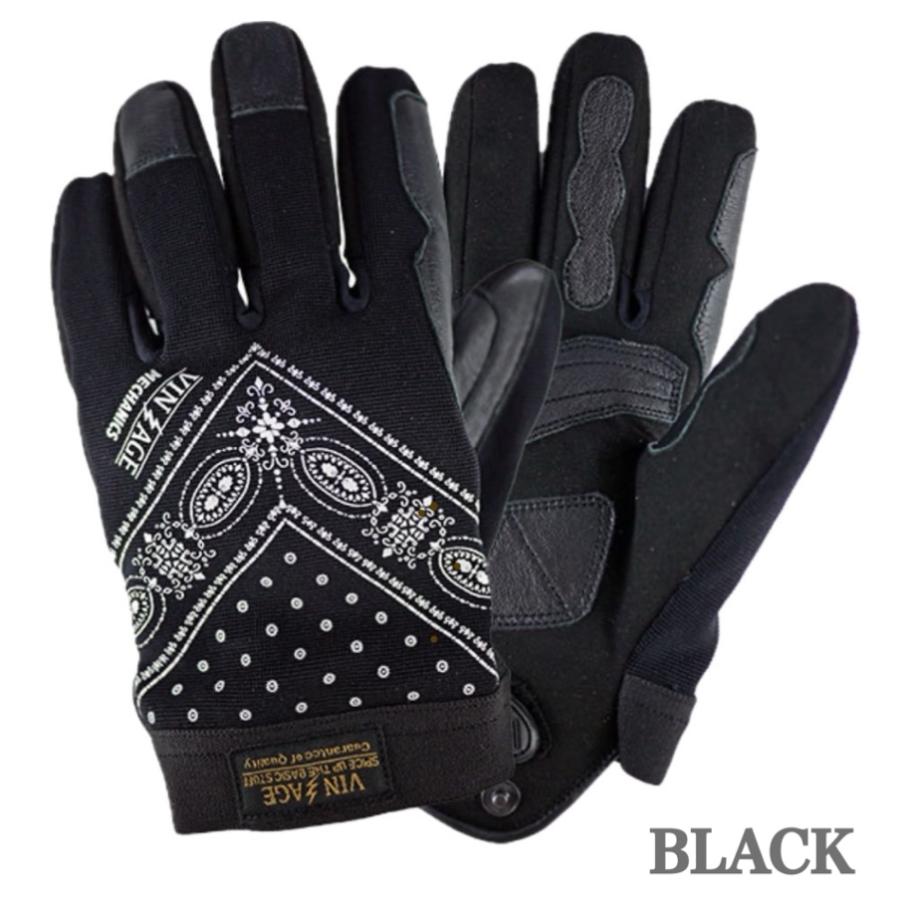 Vin＆Age（ヴィンアンドエイジ） メカニックグローブ MECCHANIC VMG1