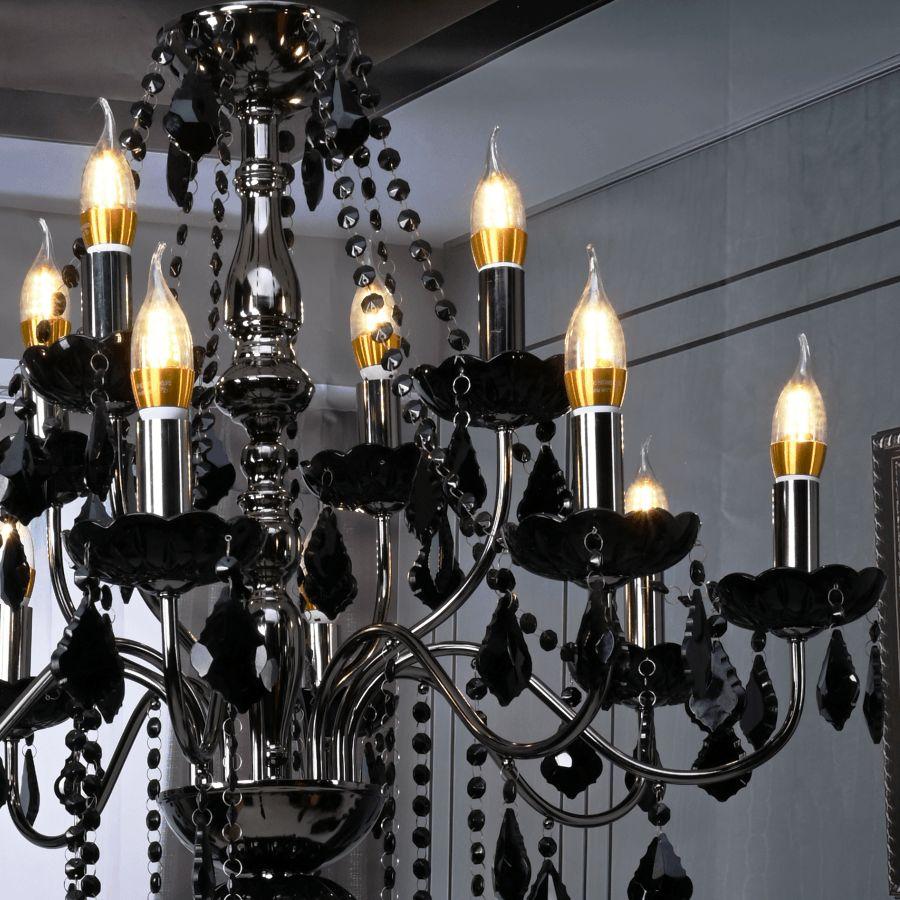 LED対応 シャンデリア インテリア おしゃれ ライト クリスタル