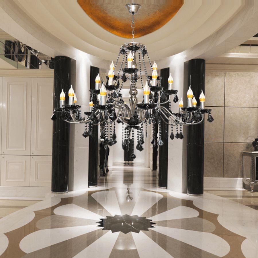 シャンデリア 天井照明 LED電球対応 豪華 おしゃれ ライト 宮殿