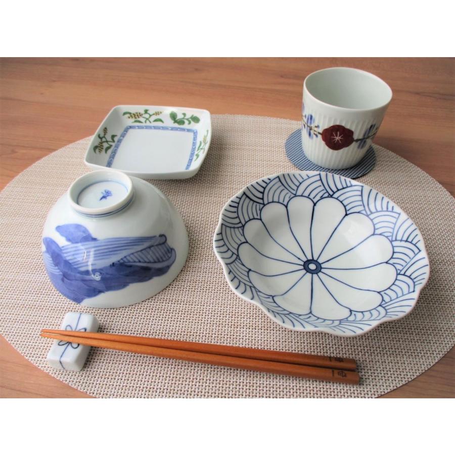 有田焼 お皿 食器 和食器 小鉢 取皿 取鉢 シック 伝統柄 菊割青海波五