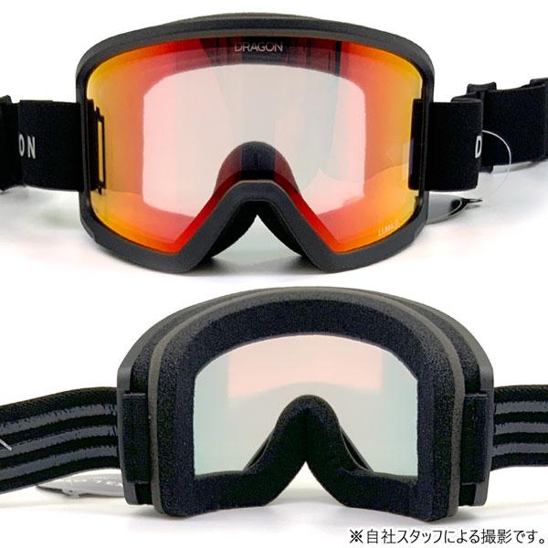 ドラゴン（DRAGON） 25-26 DRAGON DX3L BLACK 調光ルーマレンズ J RED