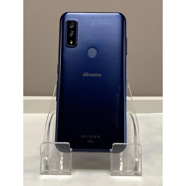 arrows We F-51B ネイビー 4GB 64GB 白ロム ドコモ SIMロック解除済み