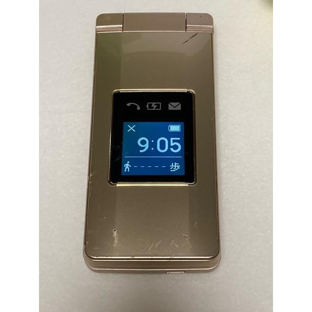 SHARP（シャープ） Softbank かんたん携帯10 NP807SH ゴールド 携帯