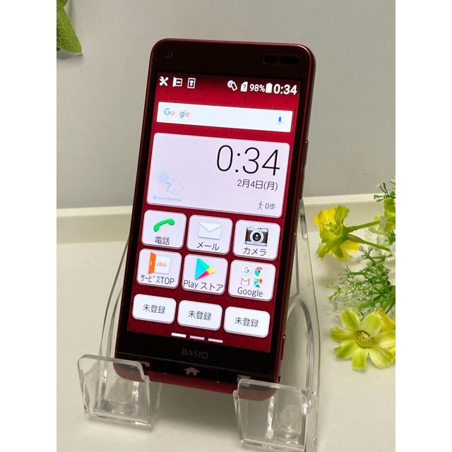 らくらくシリーズ 京セラ BASIO3 KYV43 au SIMフリー 32GB ベイシオ