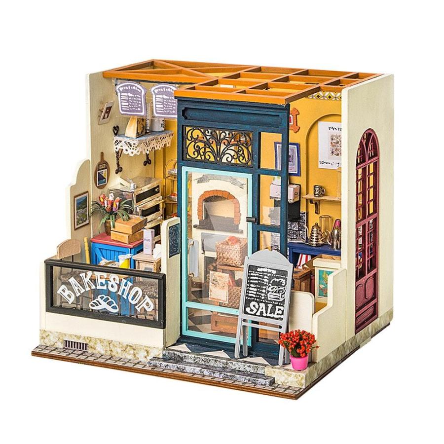 ドールハウス ミニチュア 手作りキット おしゃれなお店シリーズ | 中型