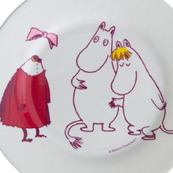 メール便 送料無料】ムーミン 北欧雑貨 Ratt Start メラミンプレート