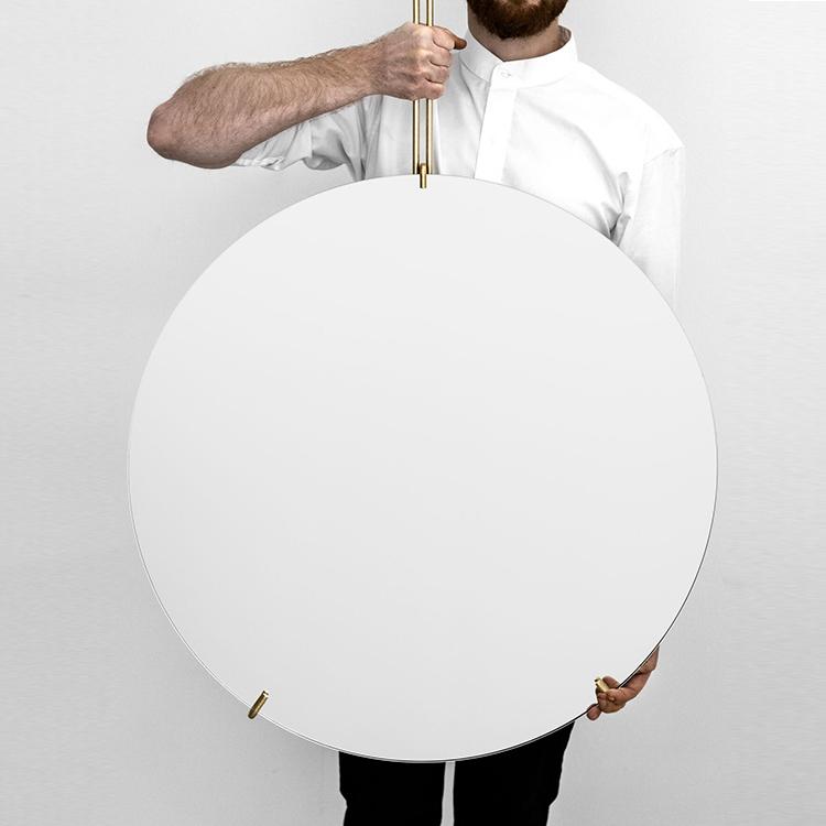 MOEBE ウォールミラー 70cm MOEBE ムーベ ミラー 鏡 壁掛け 壁 ノン