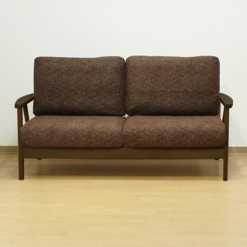 ファブリックソファ 木枠ソファ ソファー おしゃれ 2.5人掛け 2人掛け