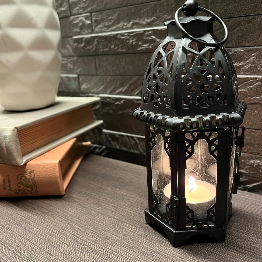 キャンドルホルダー ランタン アンティーク レトロ ティーライト