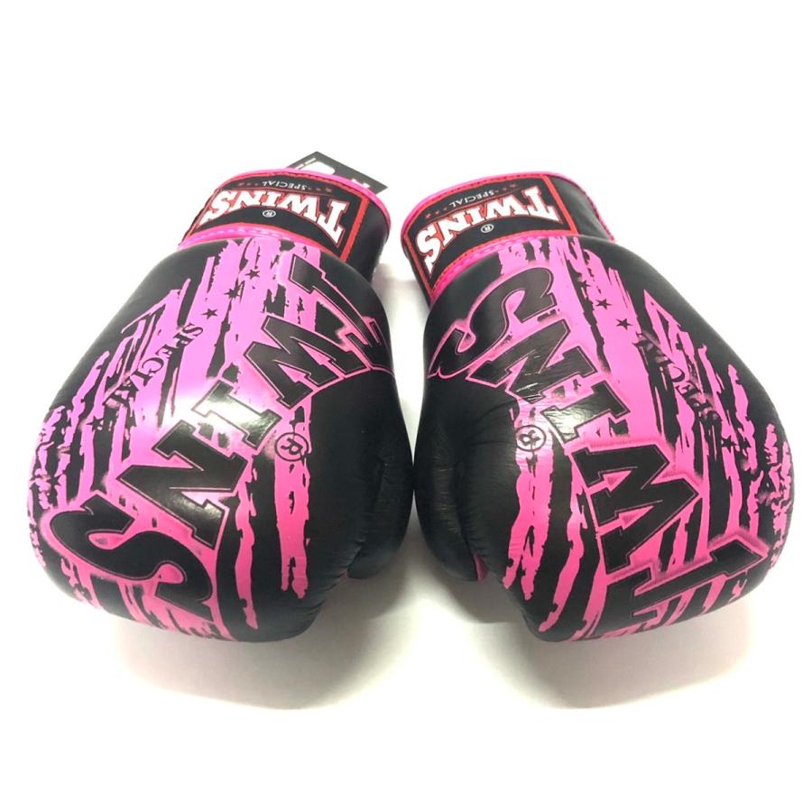 新品 正規 TWINS 本格ボクシンググローブ TWINS黒ピンク/ボクシング