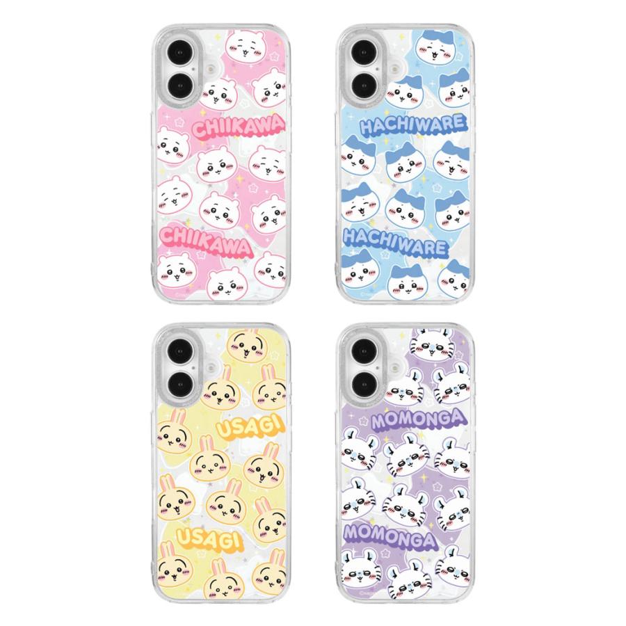 iPhone16 ケースちいかわ Camera Frameクリアケース ソフトカバー