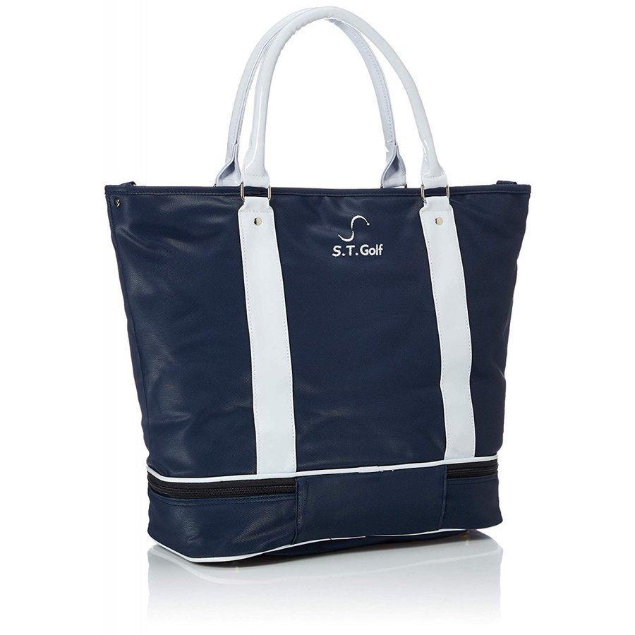 ゴルフ ボストンバッグ ネイビー S.T.Golf ゴルフ用 トートバッグ