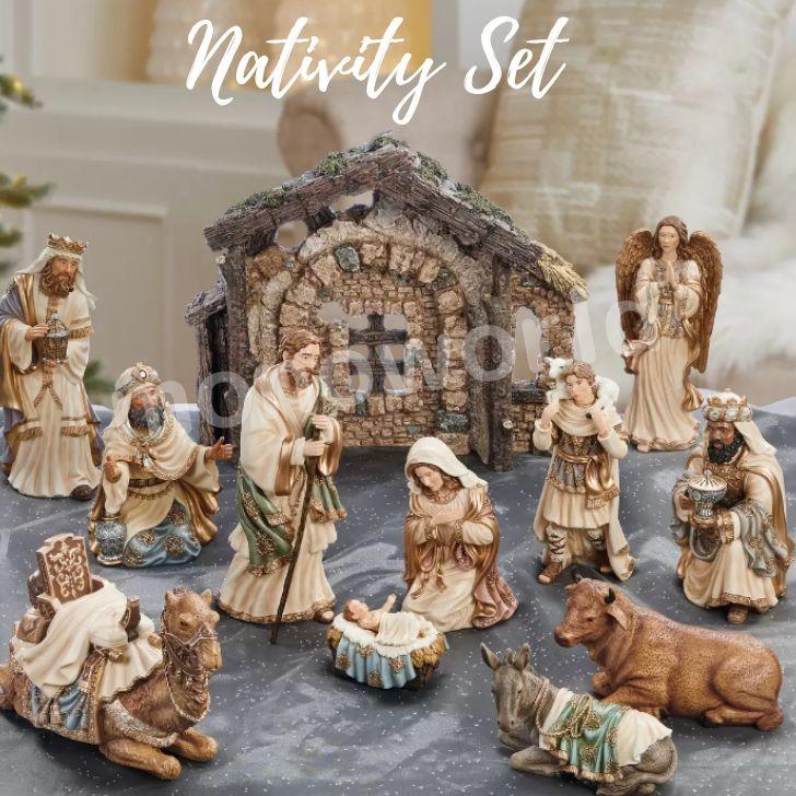 カークランドシグネイチャー テーブルトップ ネイティビティセット