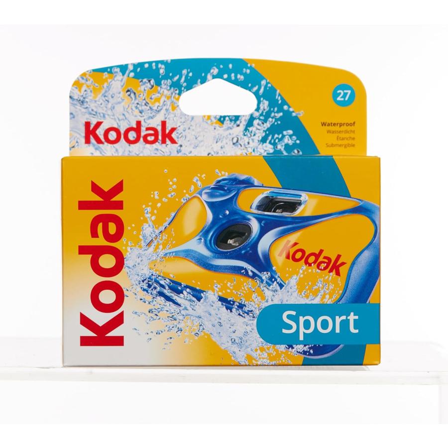 Kodak（コダック） レンズ付きフィルム スポーツ 15m防水 27枚 水中