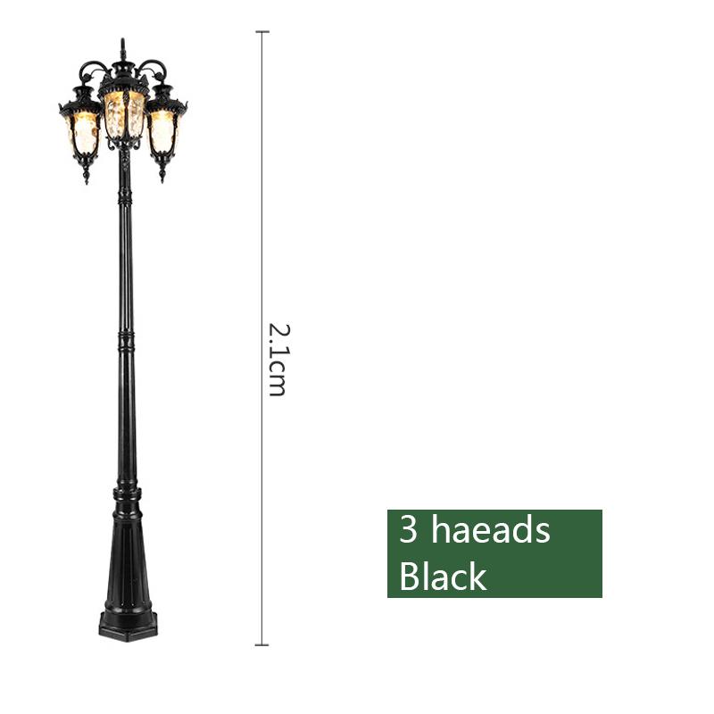 街灯 外灯 led 街灯照明 街灯ポール 防水工業用街路灯 ヨーロッパ風