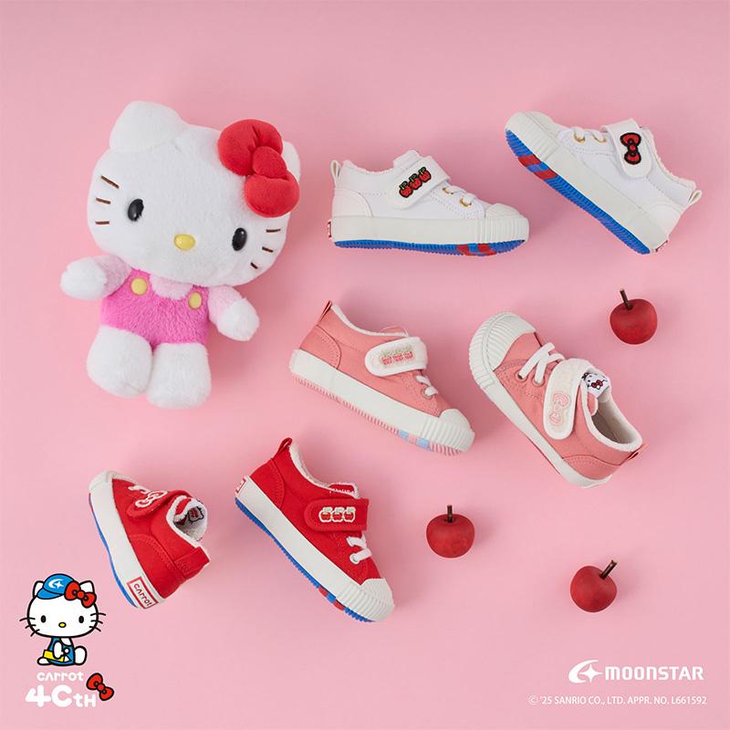 CARROT ムーンスター キャロット ハローキティ コラボ スニーカー 日本