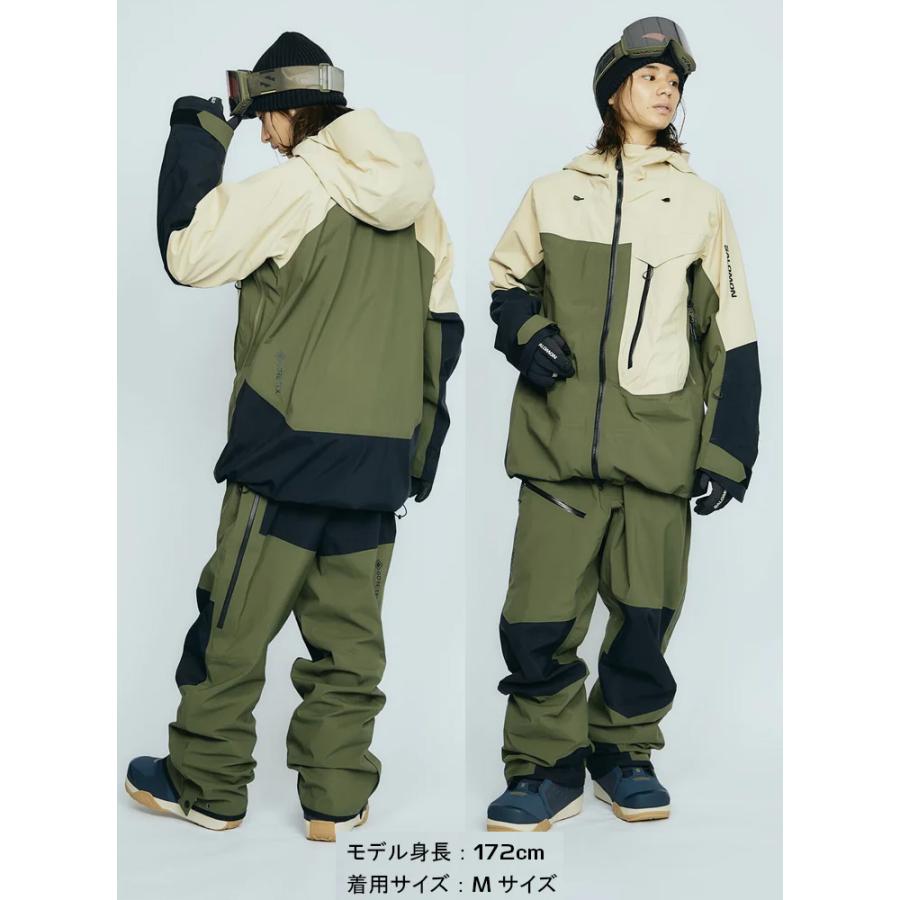 SALOMON（サロモン） 24-25 SALOMON MOON PATROL GORE-TEX BIB ムーン