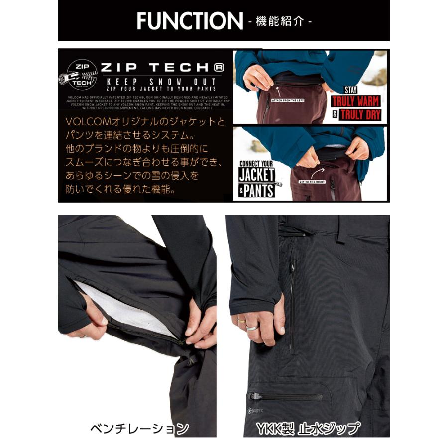 VOLCOM（ボルコム） 24-25 VOLCOM L GORE-TEX PANT エル ゴアテックス