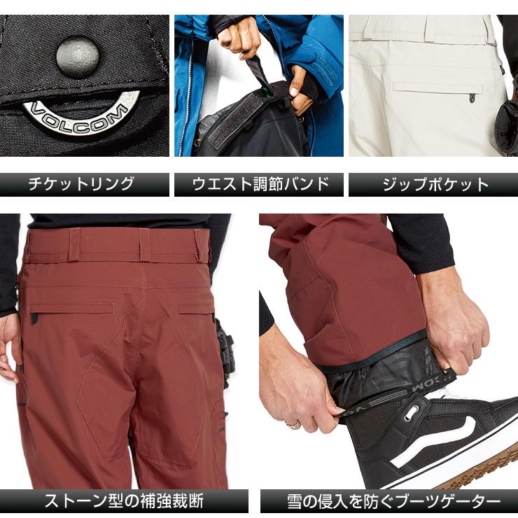 VOLCOM（ボルコム） 24-25 VOLCOM L GORE-TEX PANT エル ゴアテックス