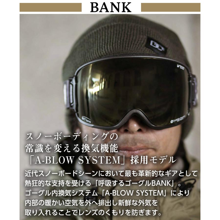 DICE（ダイス） 2025 DICE BANK バンク スノーボード ゴーグル BK40892