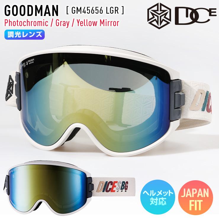 DICE（ダイス） 2025 DICE GOODMAN グッドマン スノーボード ゴーグル