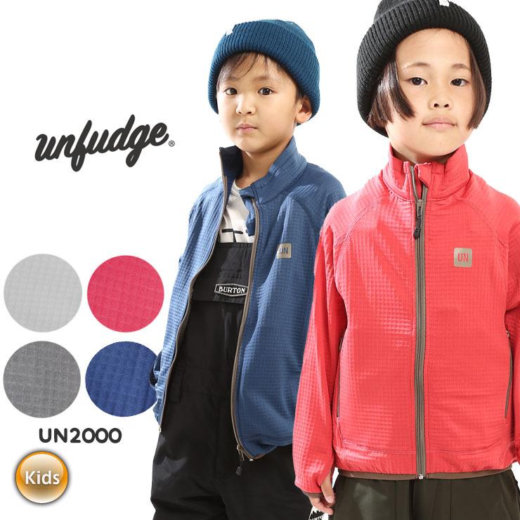 unfudge アンファッジ UN2000 fleece jacket 高機能 フリース 雪山