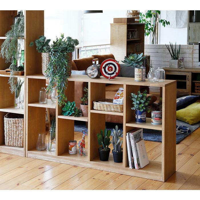 NORA（ノラ） オープンシェルフ 本棚 ラック 収納庫 A4収納 縦横両用