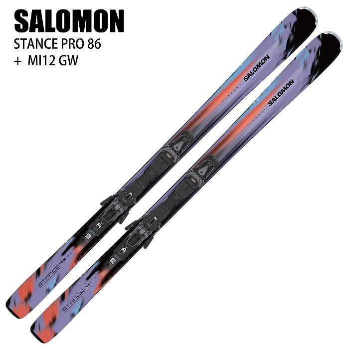 SALOMON（サロモン） スキー板 2026 SALOMON STANCE PRO 86 + MI12 GW