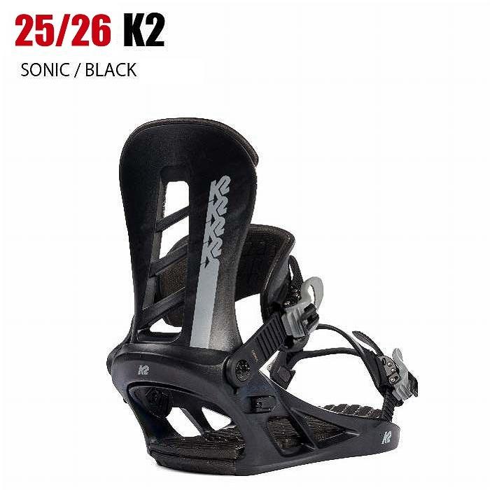 K2 2026 K2 ケーツー SONIC ソニック BLACK 25-26 スノーボード