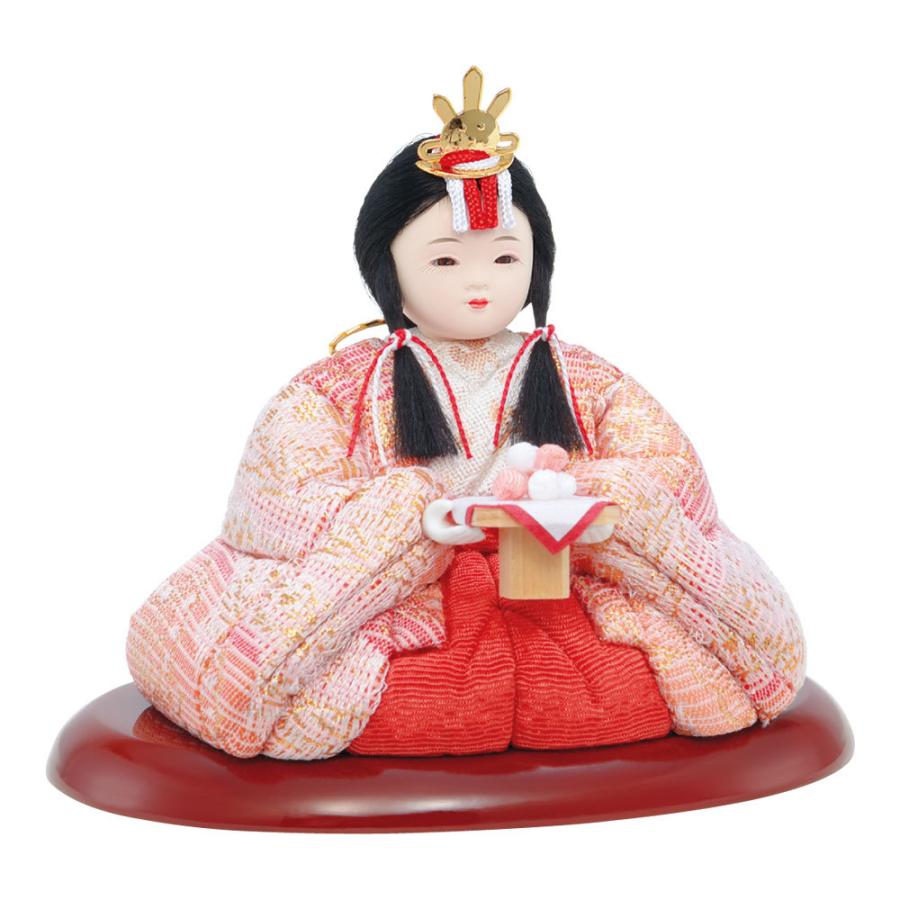 一秀 雛人形 お人形単品 木目込み 三人官女15-2号 L-7 : 祭・人形の森